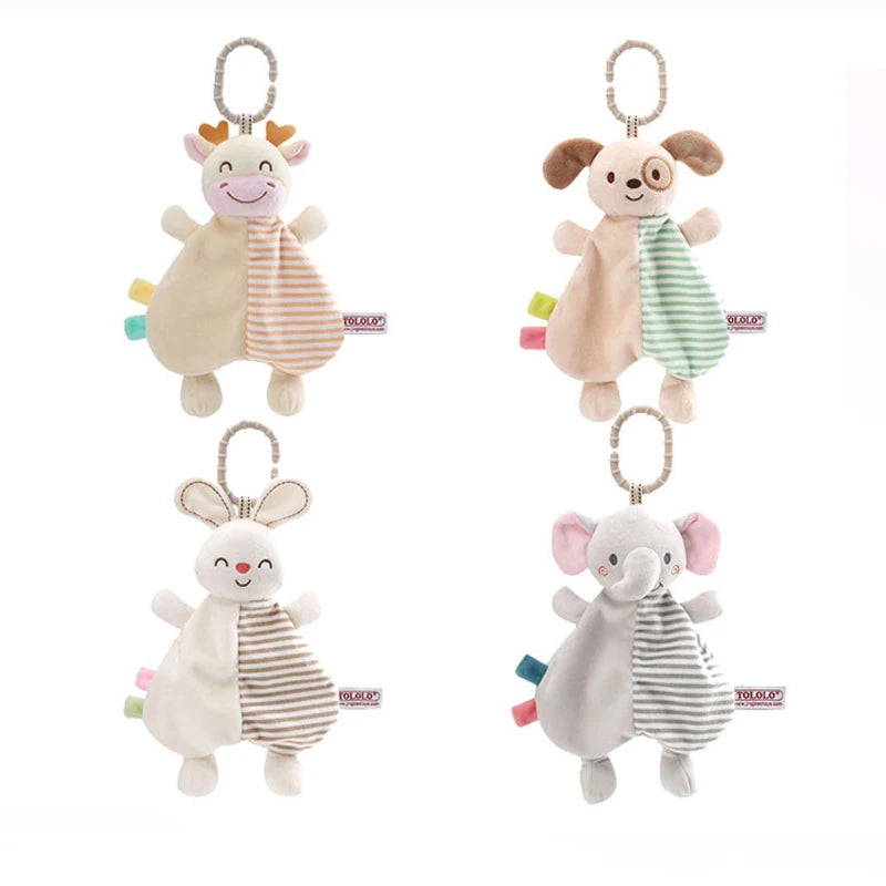 Baby Soothe Appease Towel Cartoon Animal Soft Towel