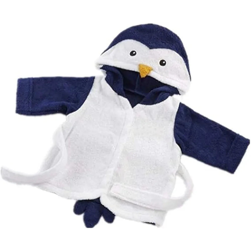Baby Boy Bathrobe Hooded Towels Bath Towel