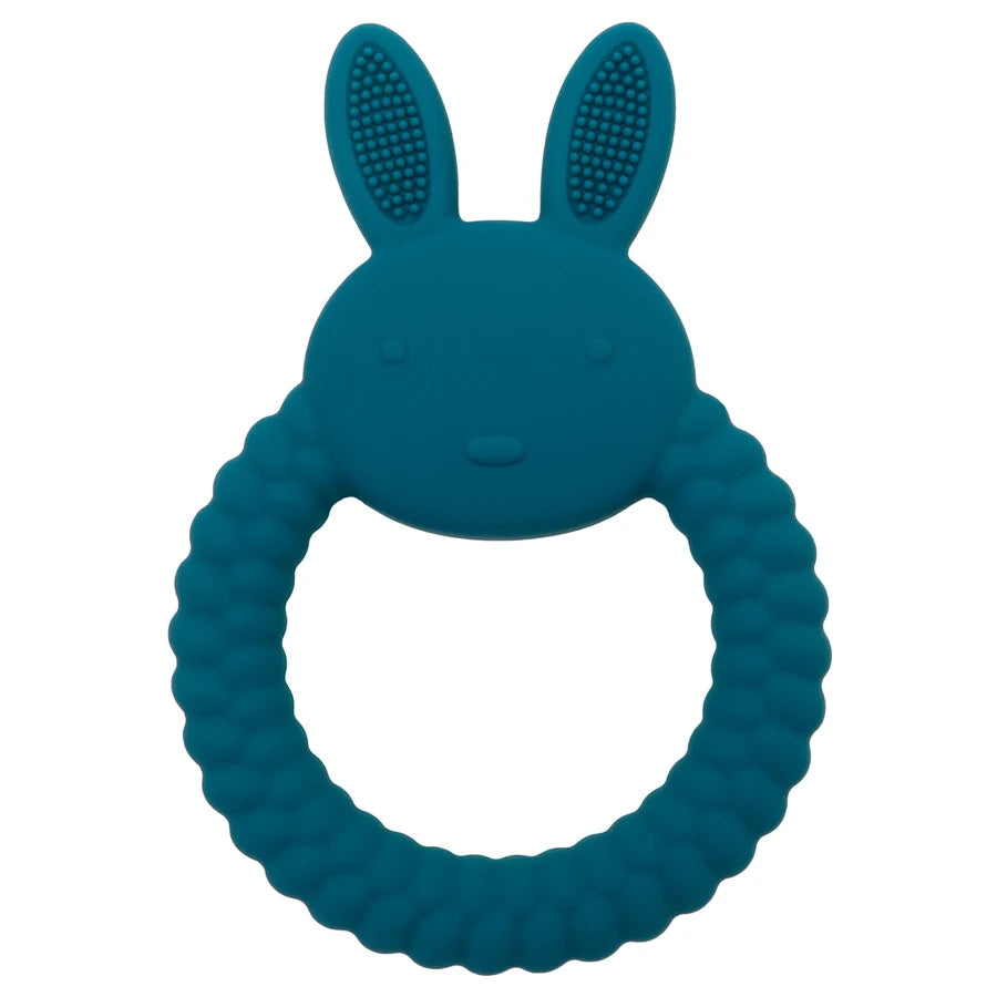 1Pcs Baby Teether Silicone Toy BPA Free Rabbit Nursing Teether