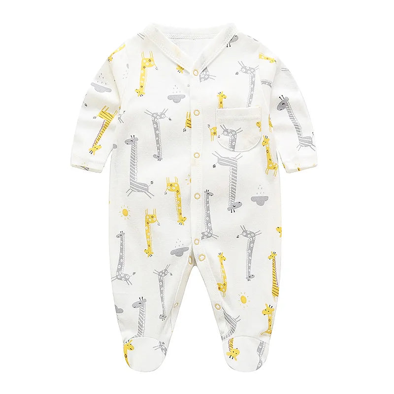 Baby Baseball Clothes Cotton Newborn Layette 0 3 6 9 12 Months Long Sleeve Mvp Footie Pajamas Toddler Boy Costume First Jumpsuit