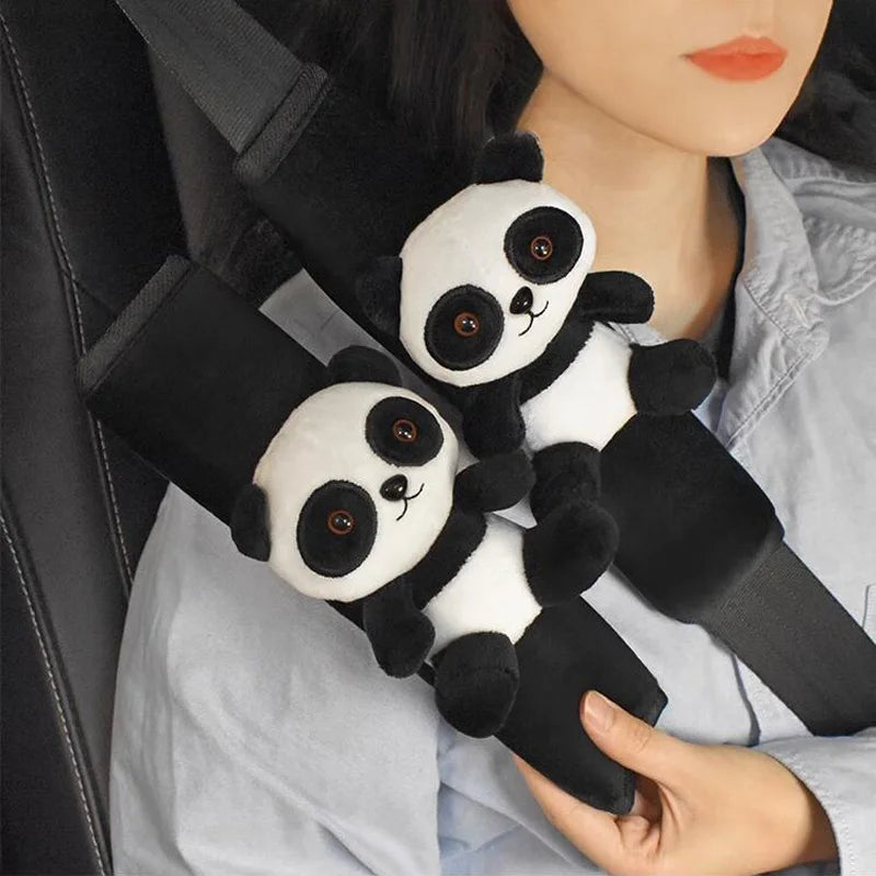 1pc Cute Cartoon Toy Animal Car Seatbelt Shoulder Strap Protector