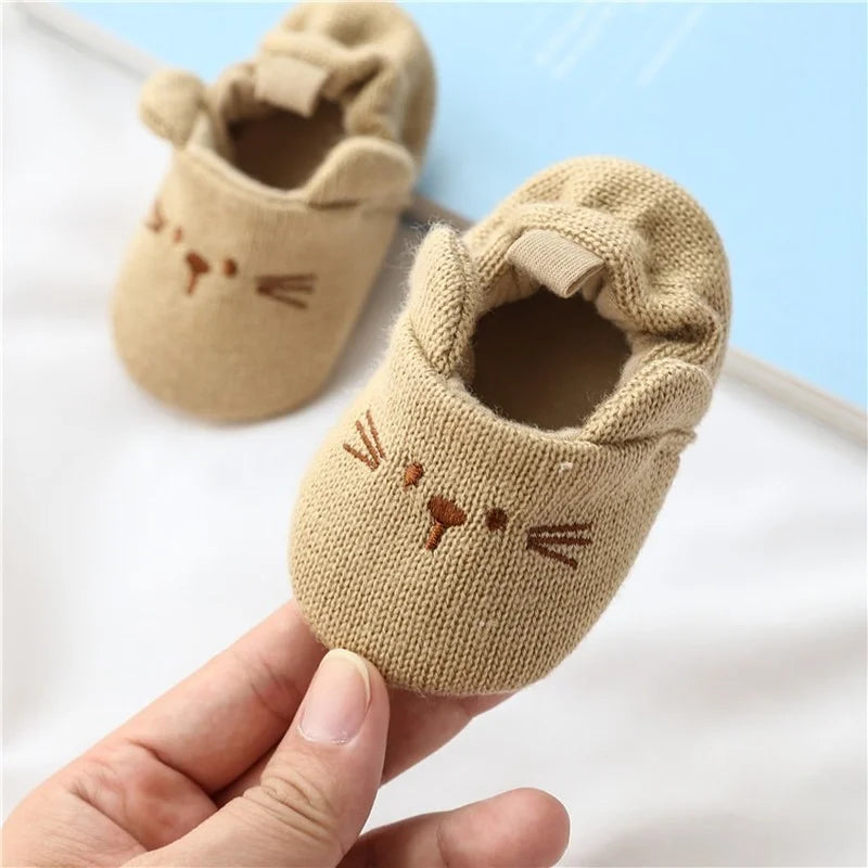 Toddler Girl Knitted Shoes First Walkers Snow Boots