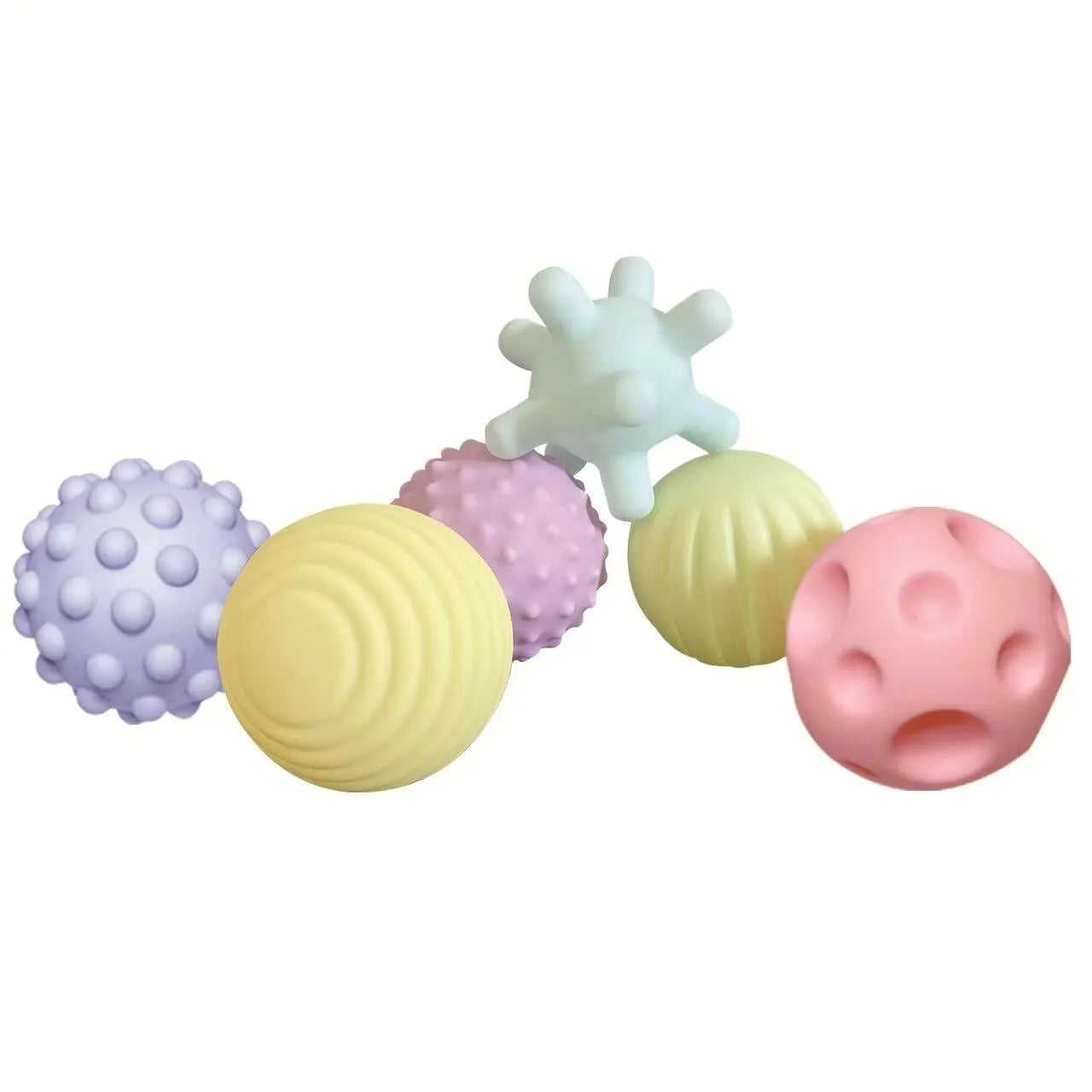 6 PCS Baby Toys Sensory Balls For Infant Massage Ball