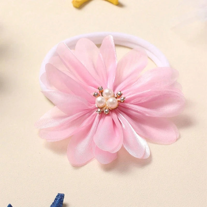 1 Set Baby Studio Photo Shooting Clothes Little Girls Mermaid Costume Flower Headband Kit Newborn Photography Props Accessories