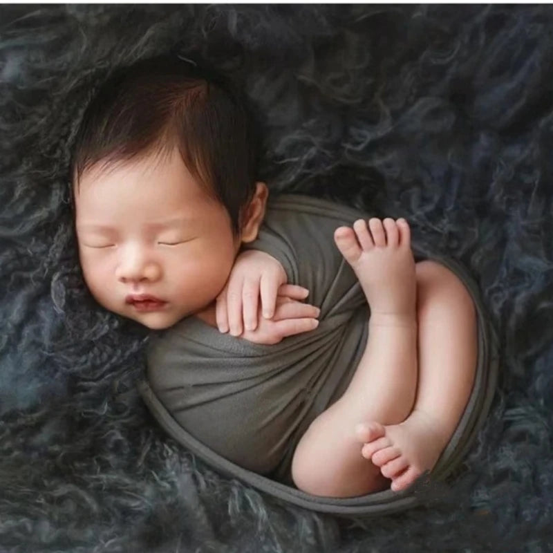 Newborn Photograpy Props Stretch Soft Wraps Props
