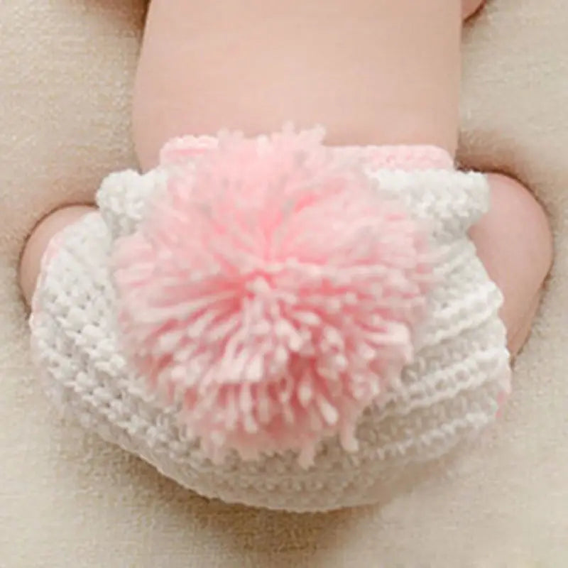 Newborn Baby Crochet Knit Rabbit Photography Prop Hats Outfits