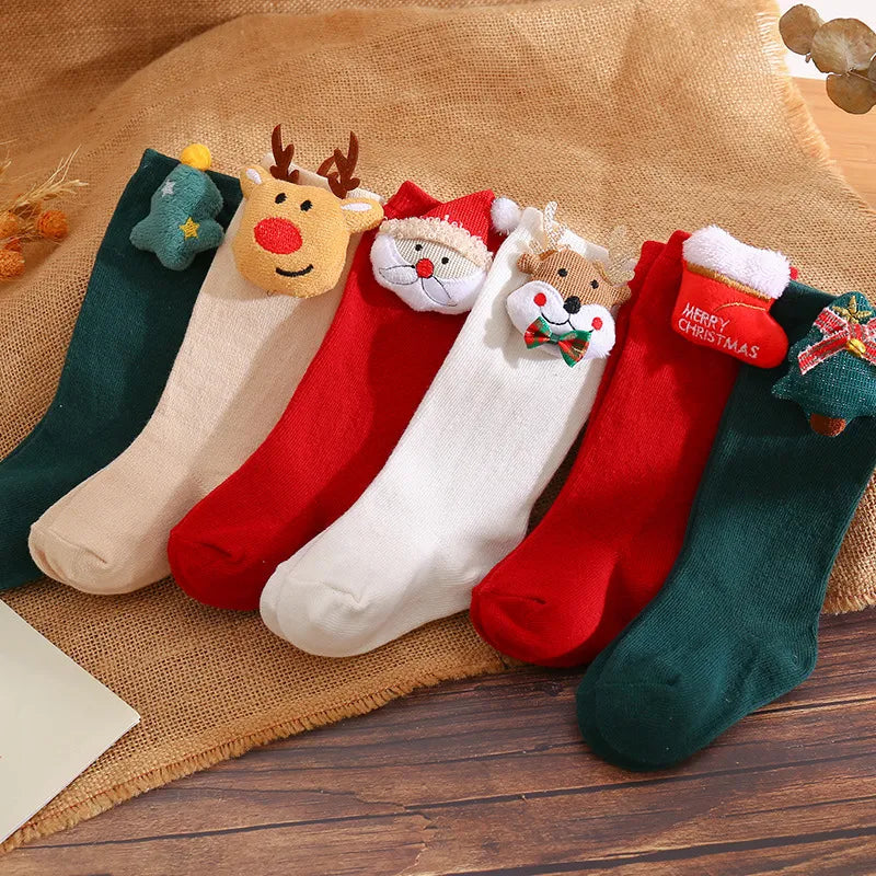 Christmas Newborn Baby Accessories Socks