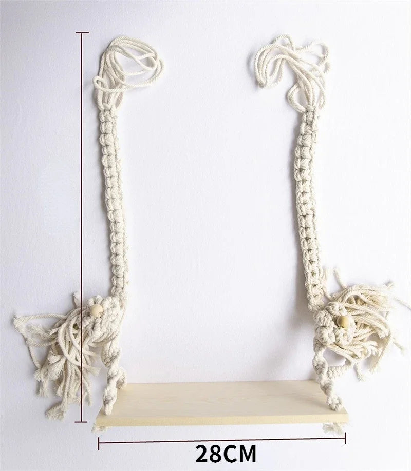 Baby Swing Newborn Photography Props Wooden Chair