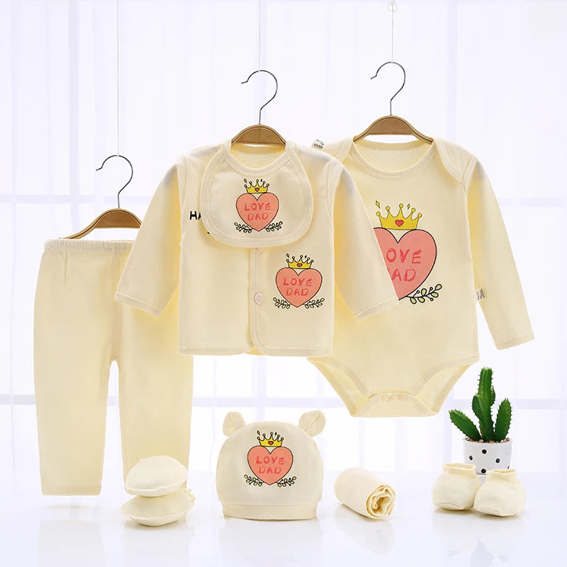 Newborn Clothes Suits Cotton for Baby Toddler Set