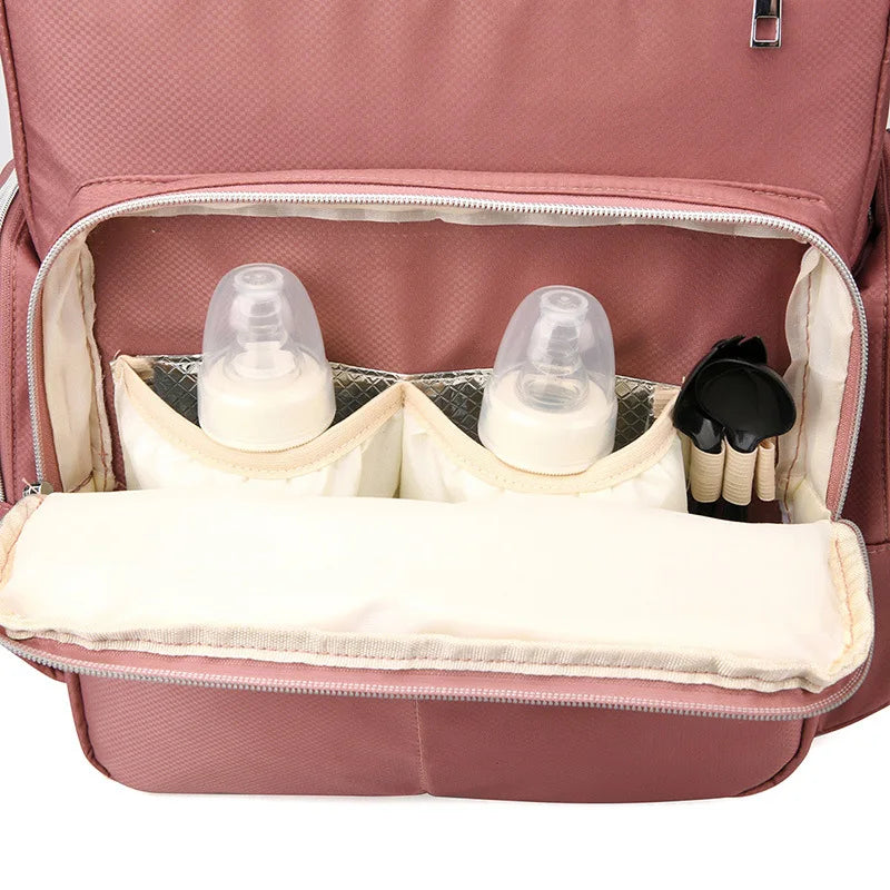 Mommy Bag With Diaper Pad, Multifunctional