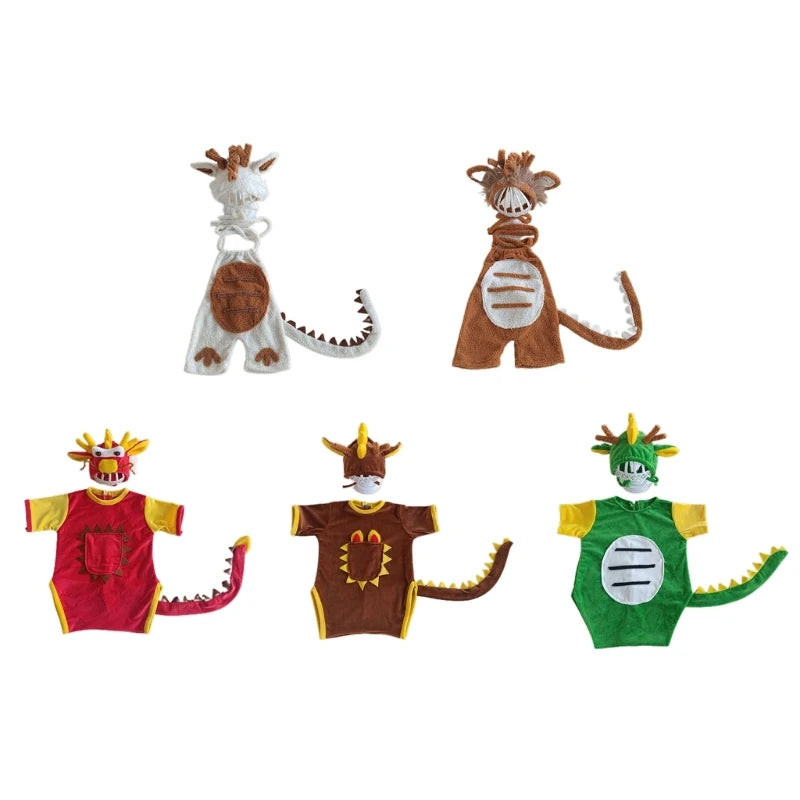 Newborn Photography Prop Baby Dragon Costume