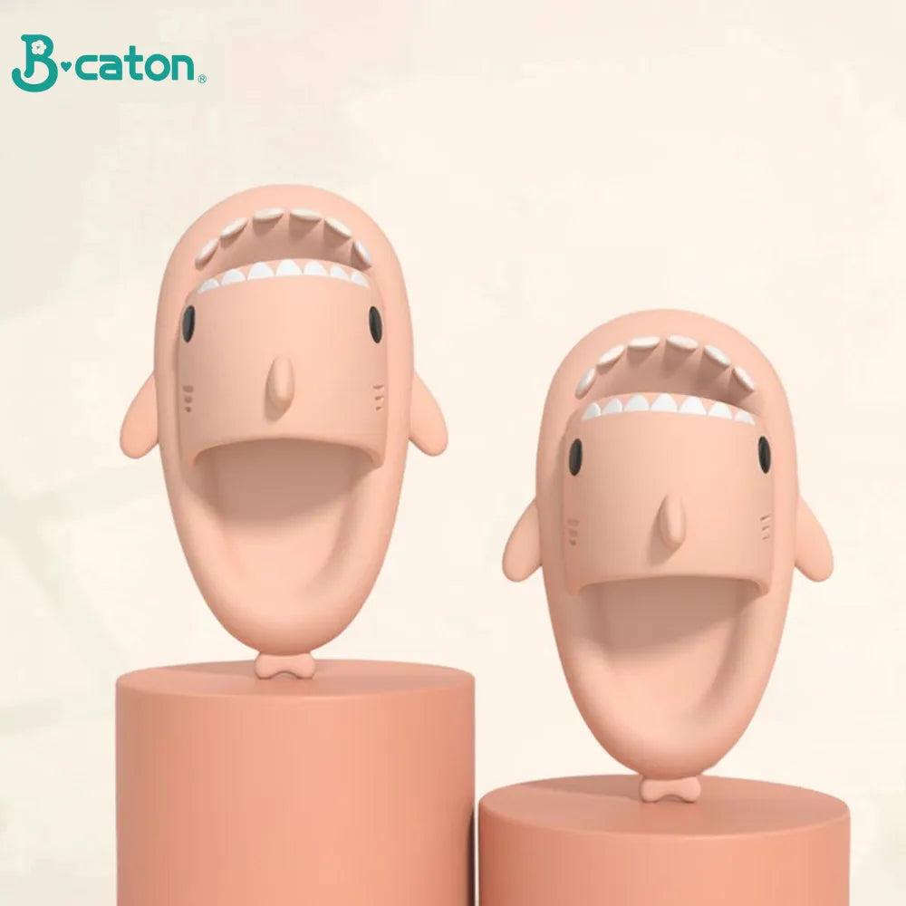 Slippers Shark Flip Flops Soft Sole Cartoon Slipper