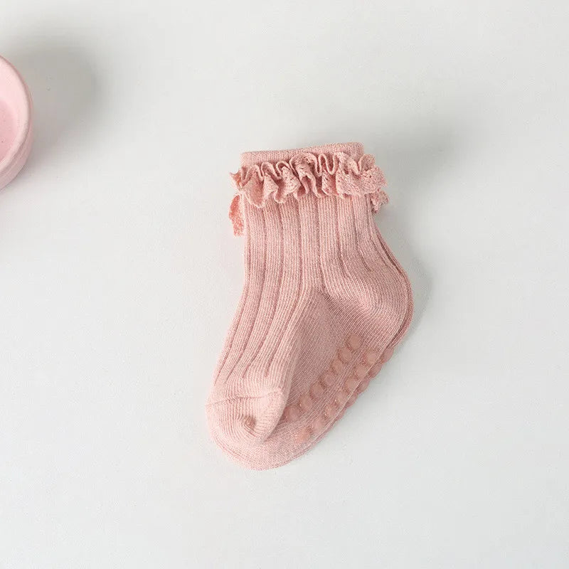 3 Pairs/Lot Infant Sock Cartoon Newborn Baby Socks