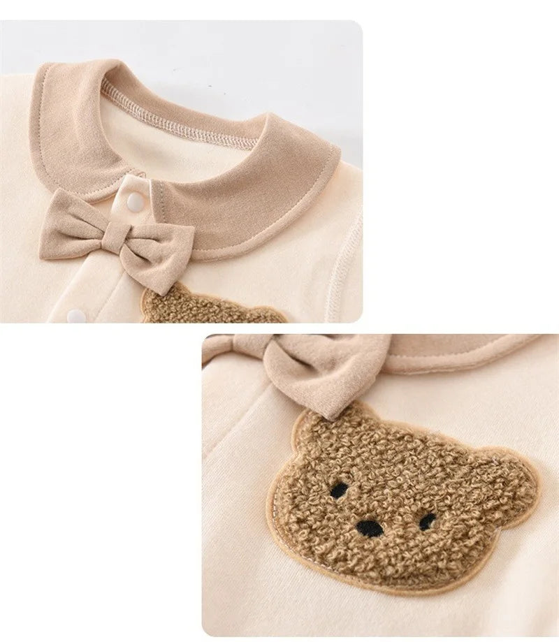 20/22/24/26pcs Cartoon Bear Newborn Baby Clothes Set Cotton Baby Boy Girl Clothes Suit Newborn Gift Baby Shower Gift No Box