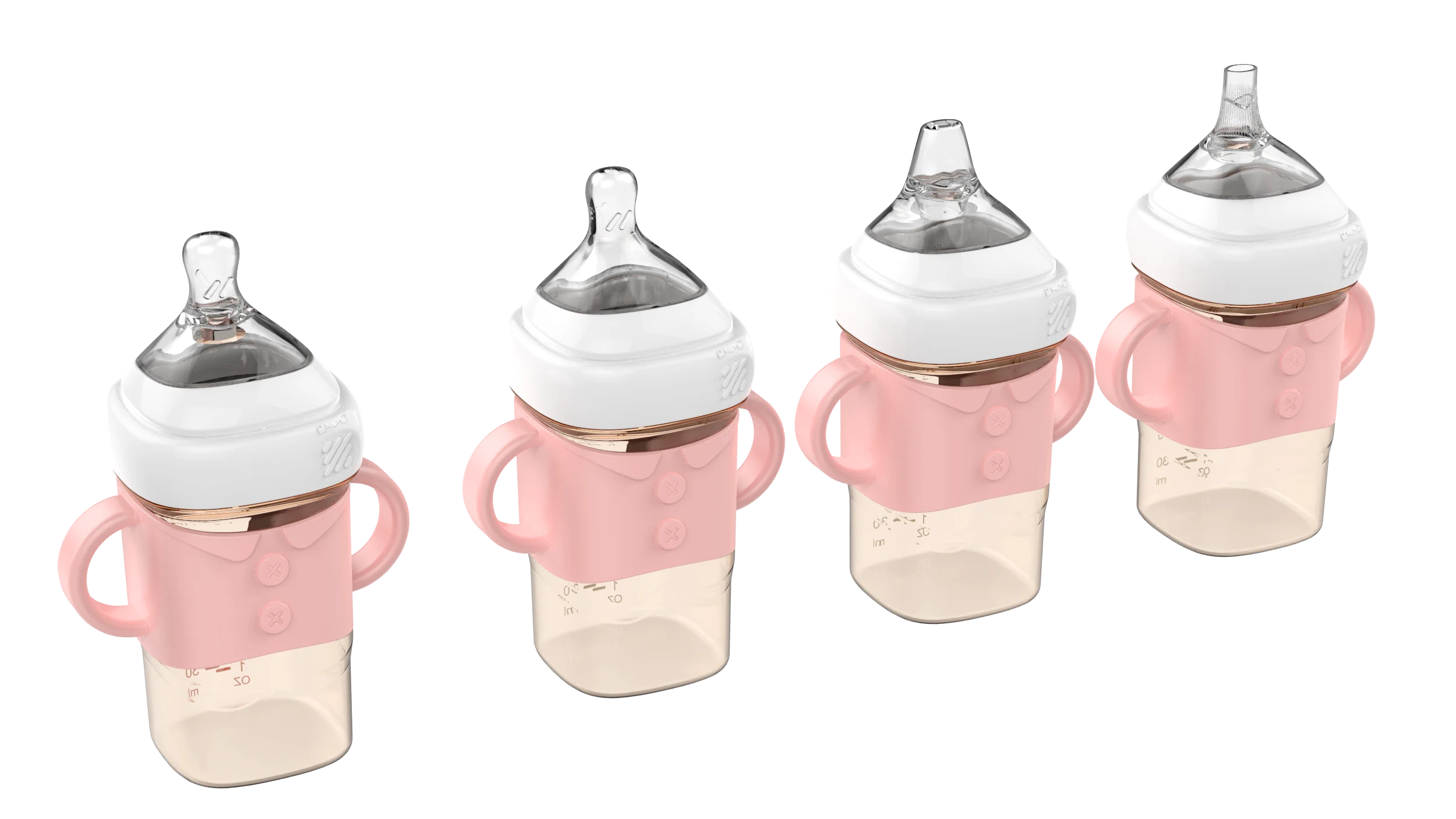 new design baby feeding bottle nipple Square pacifier