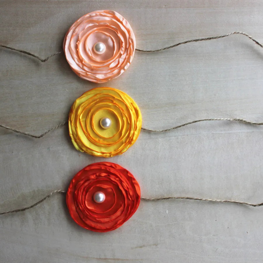 15pcs Handmade Props Newborn Baby Girl Headbands With Pearl