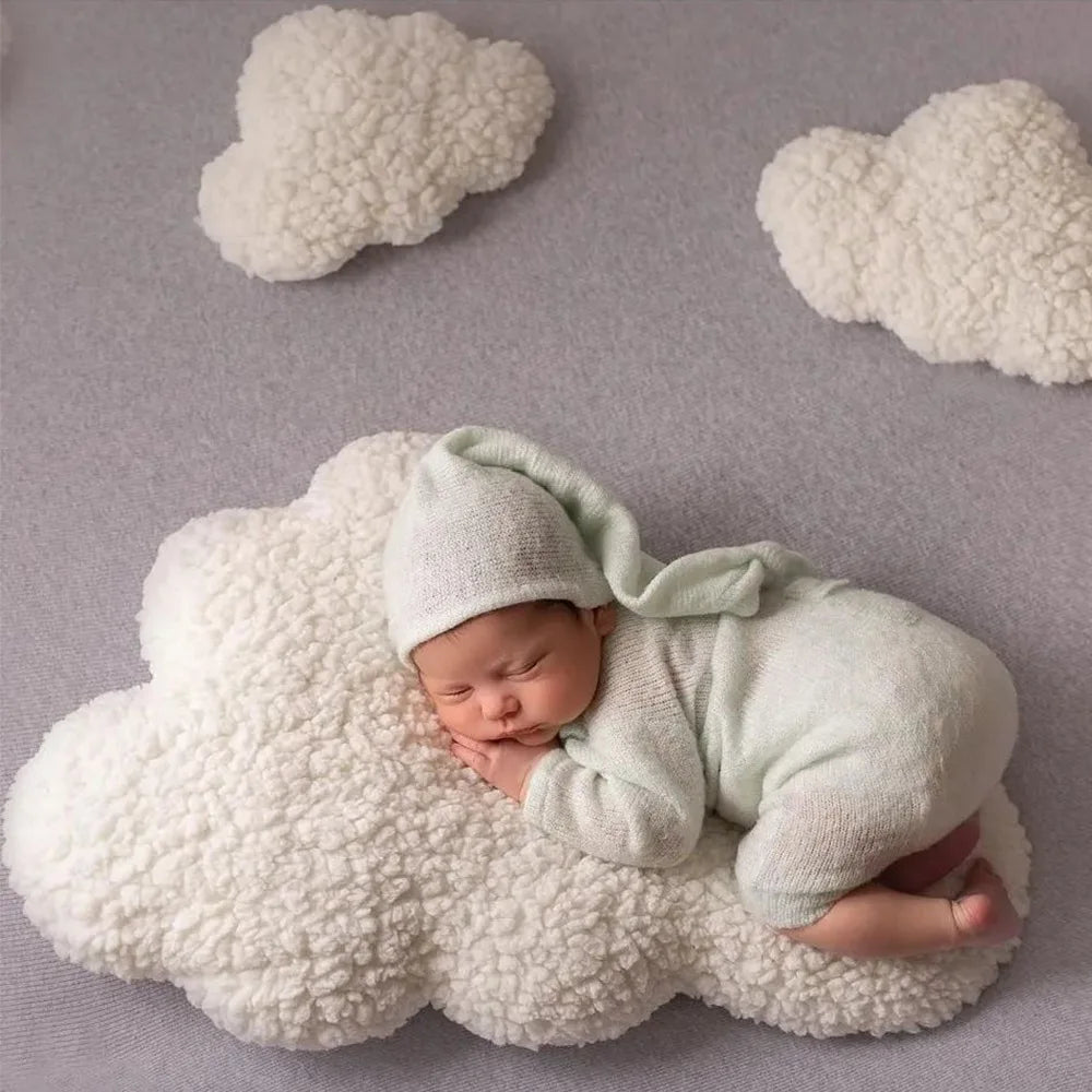 Newborn Baby Photo Props Cloud Throw Pillow Decoration