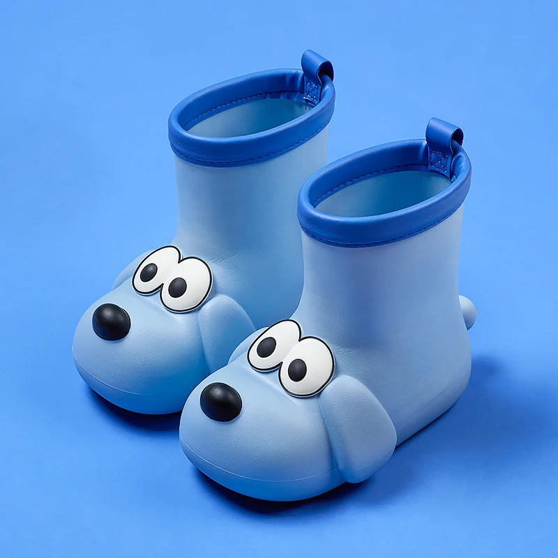Puppy rain boots non-slip toddler baby water shoes