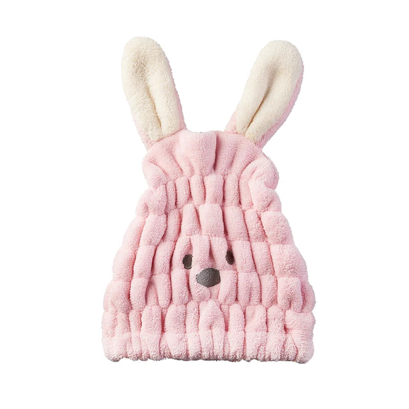 Quick-Drying Towel Baby and Infant Cartoon Shampoo Shower Cap