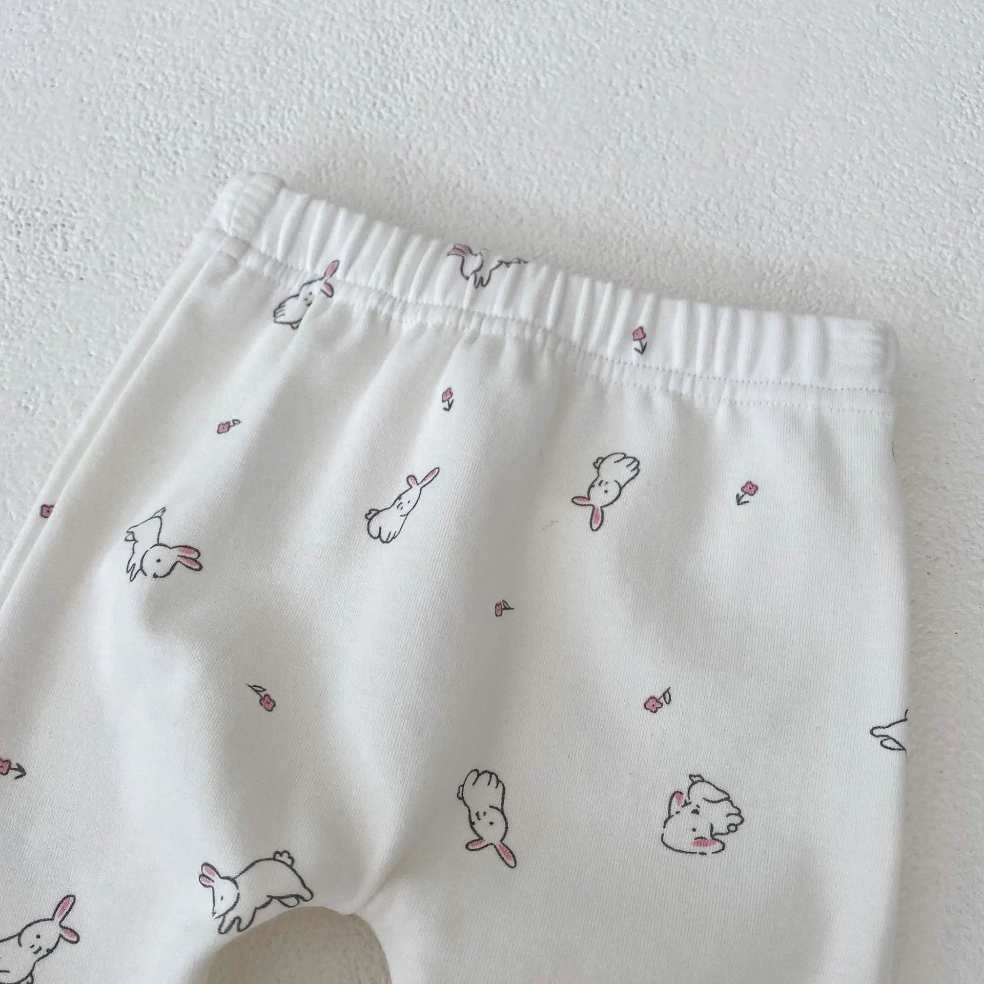 2024 Spring Fashion New in Infant Baby Cute Print Feet Wrapped Pantyhose Cotton Versatile PP Pants Kids Newborn Clothing 0-24M