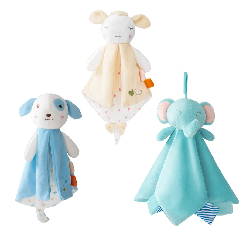 Baby Soothe Appease Towel Cartoon Animal Soft Towel