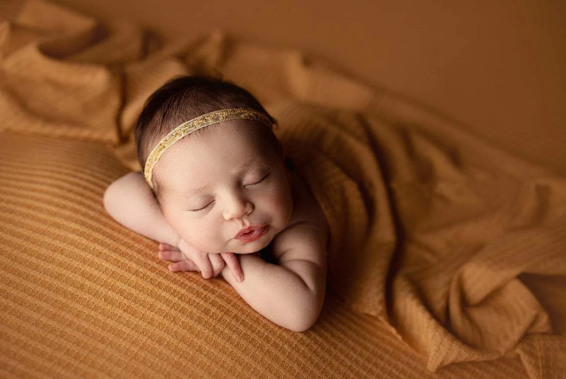 Newborn Photography Blanket Baby Knitted Swaddling Photo Props
