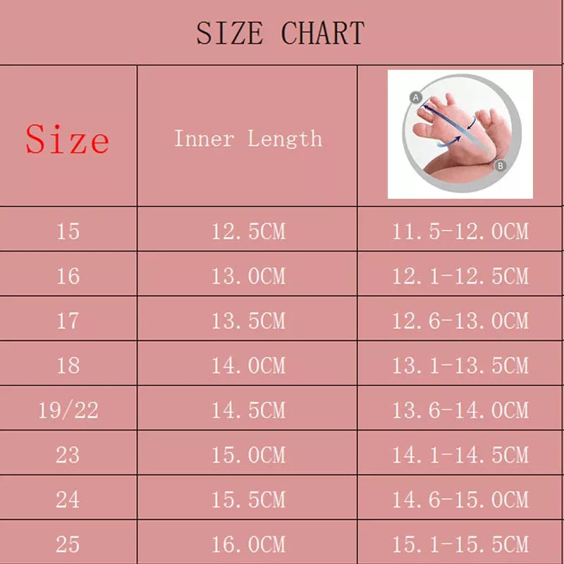 Baby Girl Princess Toddler Non-slip Leather Shoes