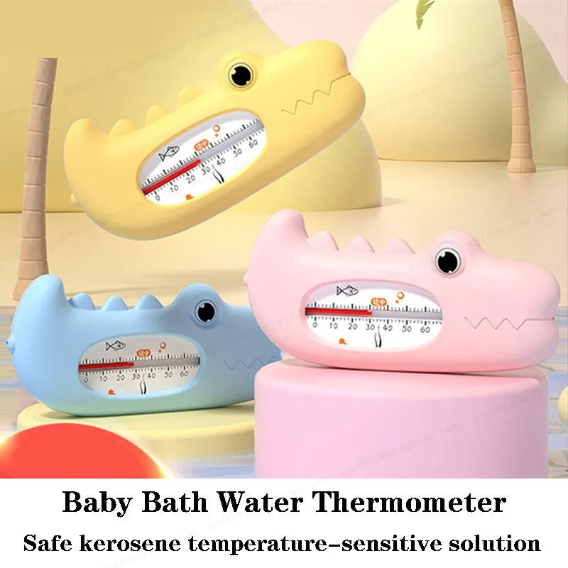 Baby Bath Thermometer for Newborn Small Bear Fish Dolphin Duck Water Temperature Meter Bath Baby Bath Toys Thermometer Bath 1pc