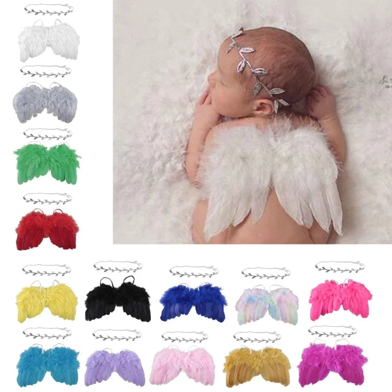 Baby Angel Wing with Headband Accessories Costume