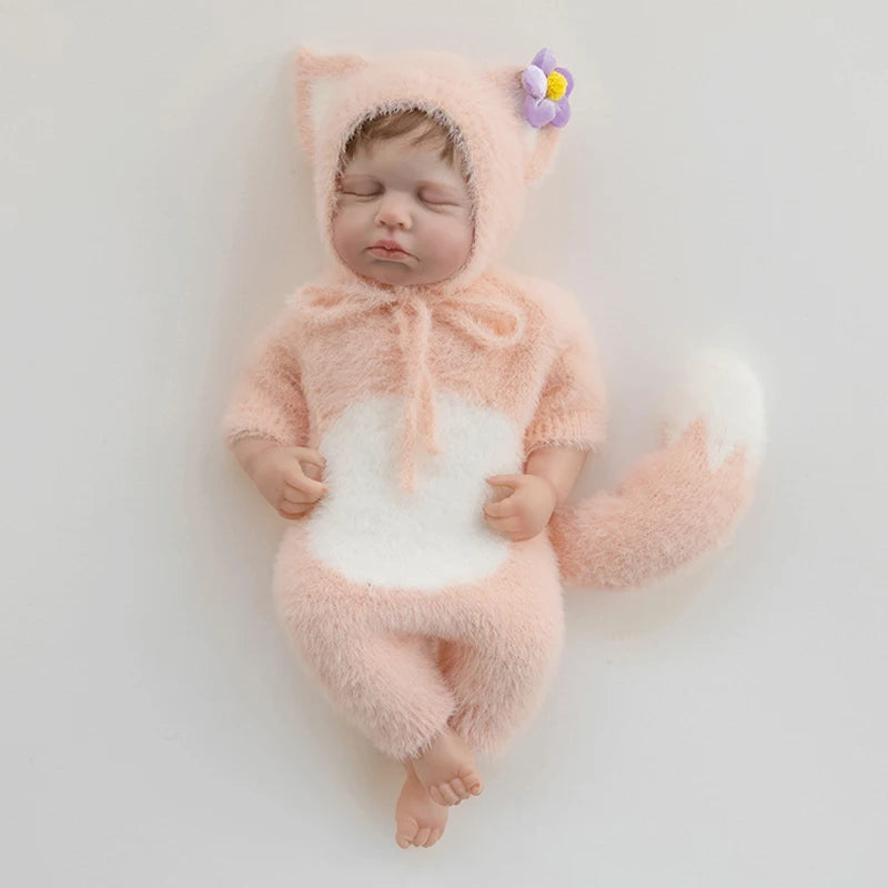 Newborn Cute Jumpsuits Hat For Baby Photo Accessories