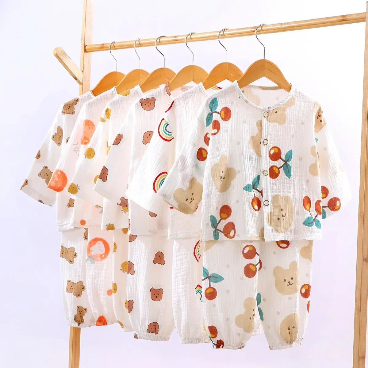 Toddler Spring Clothing Set Baby Sleepwear Outfits