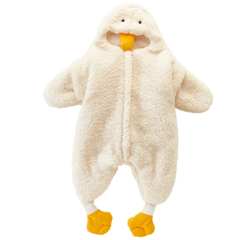 2024 Babies Newborn Girls Boys Clothes Duck & Cute Design Bodysuit & One Piece Padded for Babies Rompers 5-day Shipping Hoodies