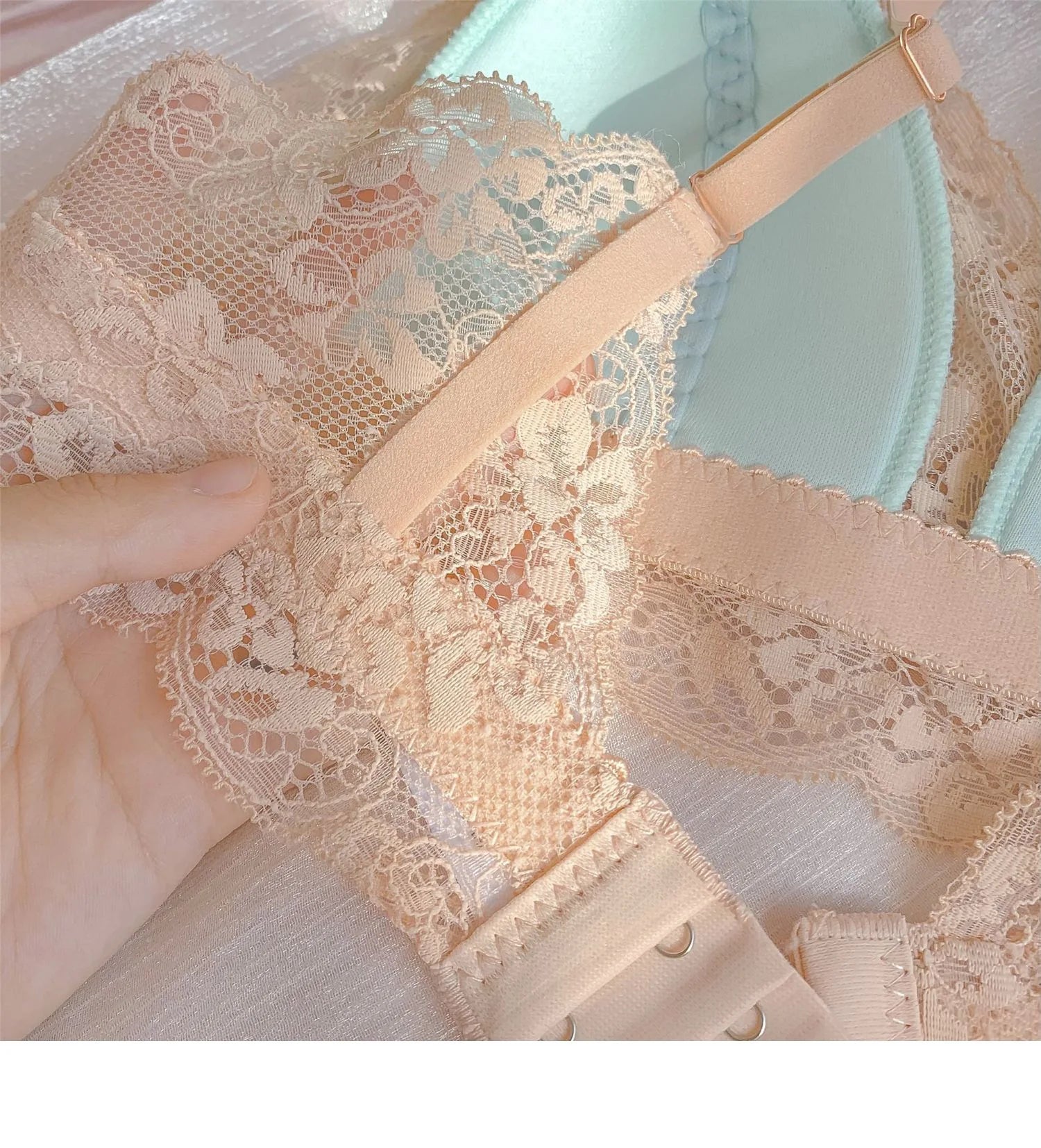 French Style Sexy Bras Wireless Lingerie Intimates Triangle Cup