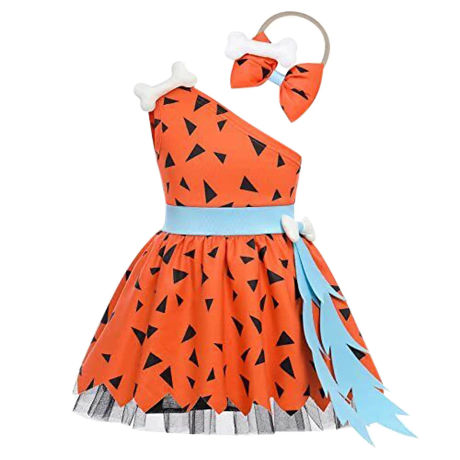 Halloween Costume Toddler Baby Girl Caveman Dress Up Clothing