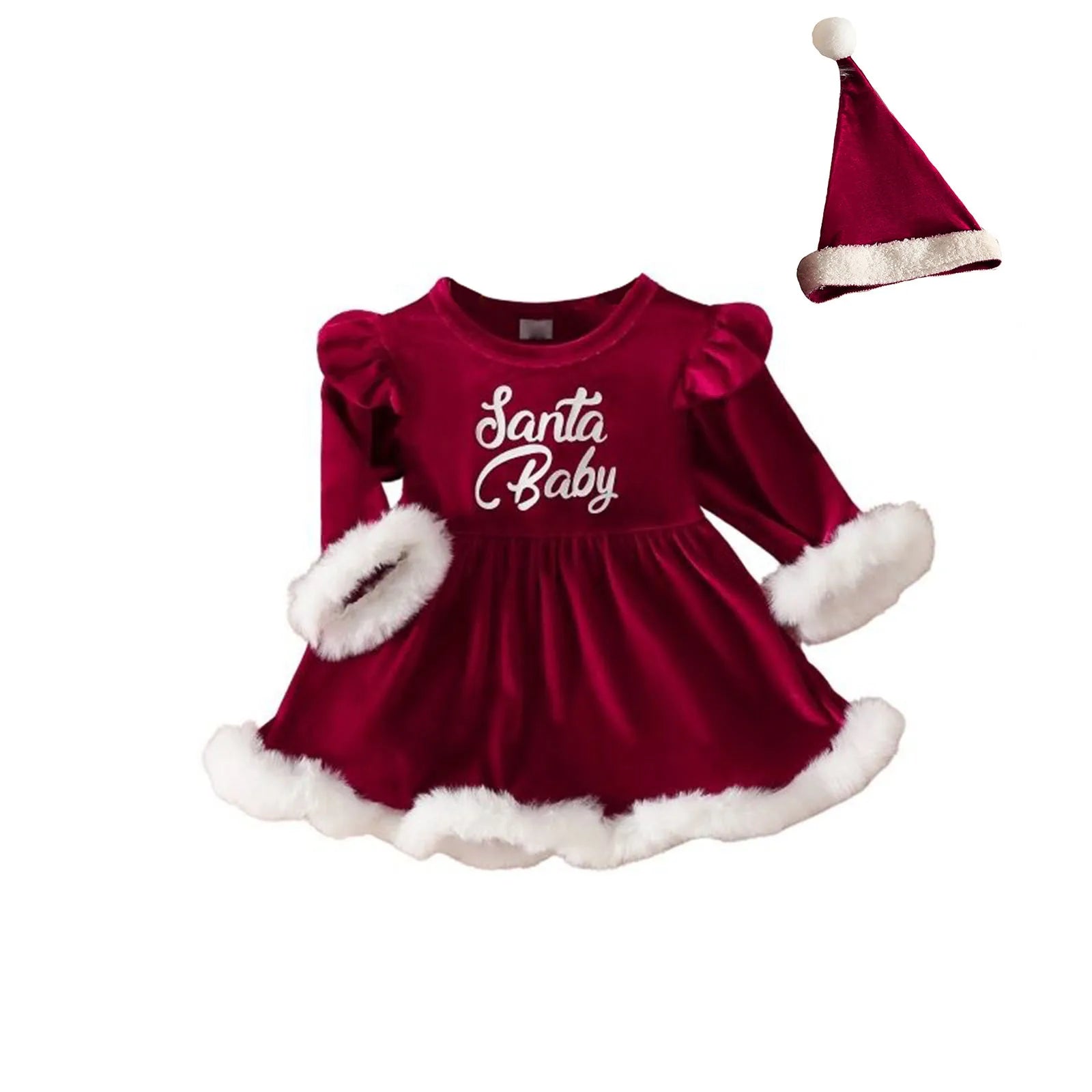 0-24M Christmas Newborn Infant Baby Girls