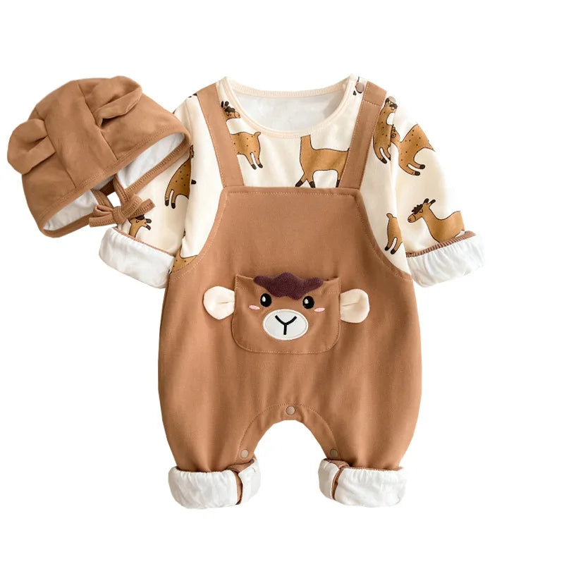 Newborn Girl Onesies Cotton Soft Clothes