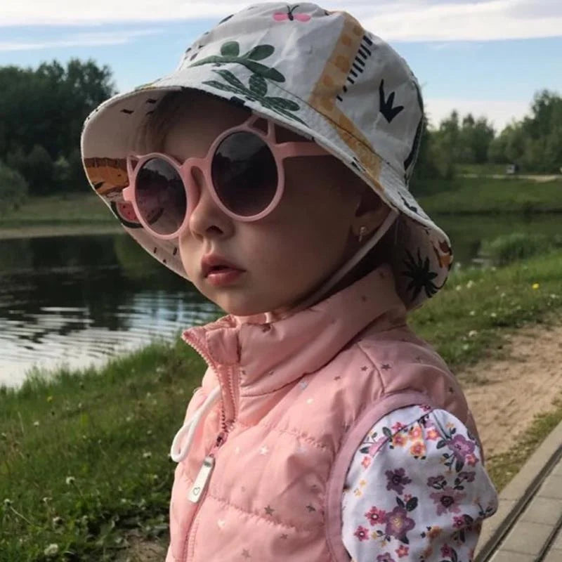 Summer Panama Baby Cartoon Fisherman Hat