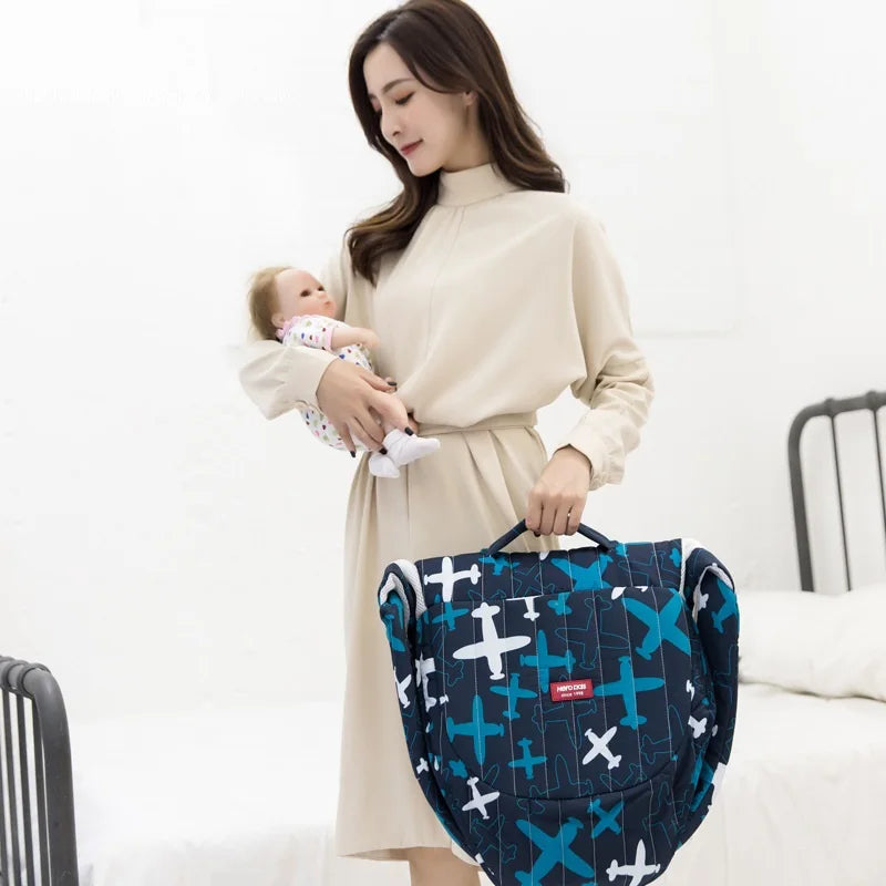 Foldable Baby crib multi-function baby bed