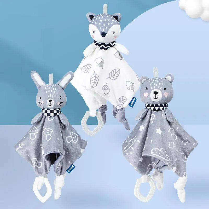Baby Blanket Comforter Toys Plush Bunny Elephant