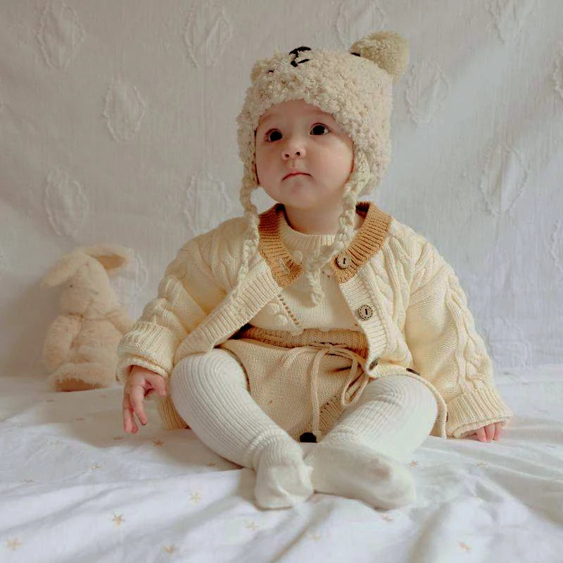 Organic Color Cotton Baby Clothes Set For Newborn gift set box