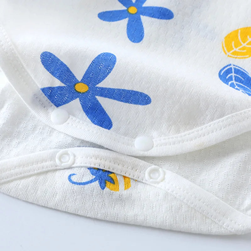High Quality Newborn Pajamas Baby Summer Rompers 100% Cotton