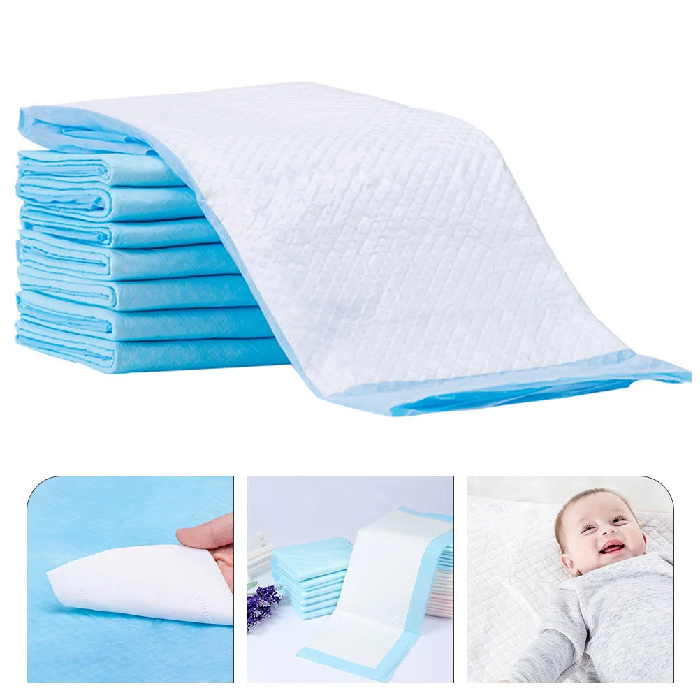20 Pcs Cot Pad Toddler Baby Changing Mat Portable Non-woven Fabric Diaper Breathable Shower Gifts