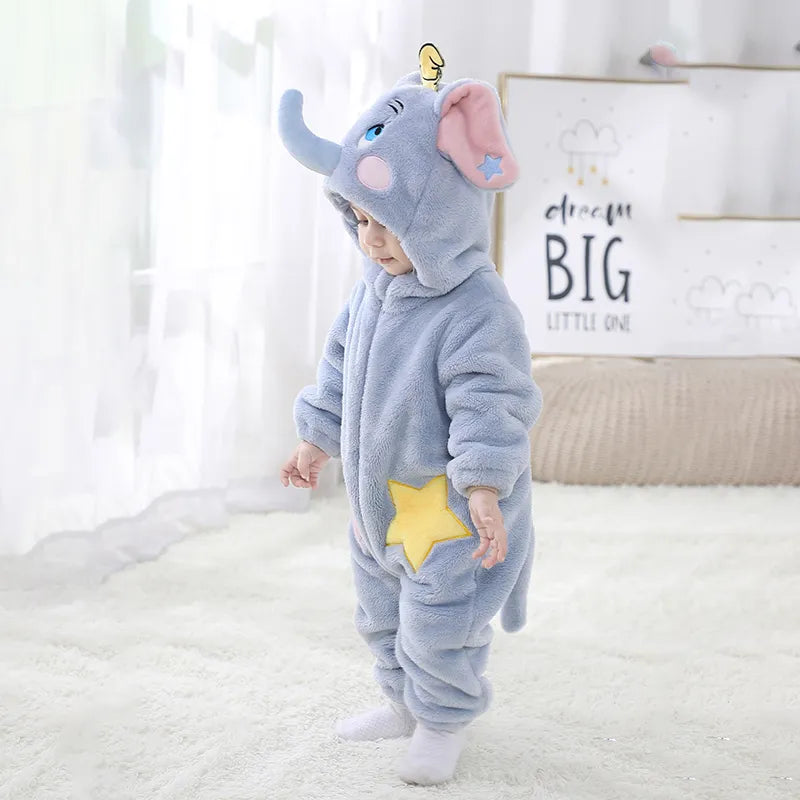 Lovely Elephant Newborn Baby Cosplay Costume
