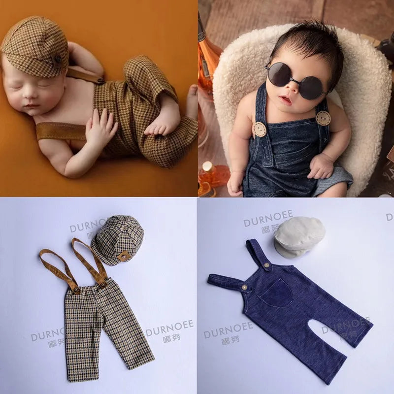 Gentleman Baby Overall Vintage Photoshoot Clothing