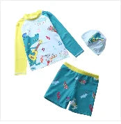 Baby Swimwear Boys Zip Sunsuit