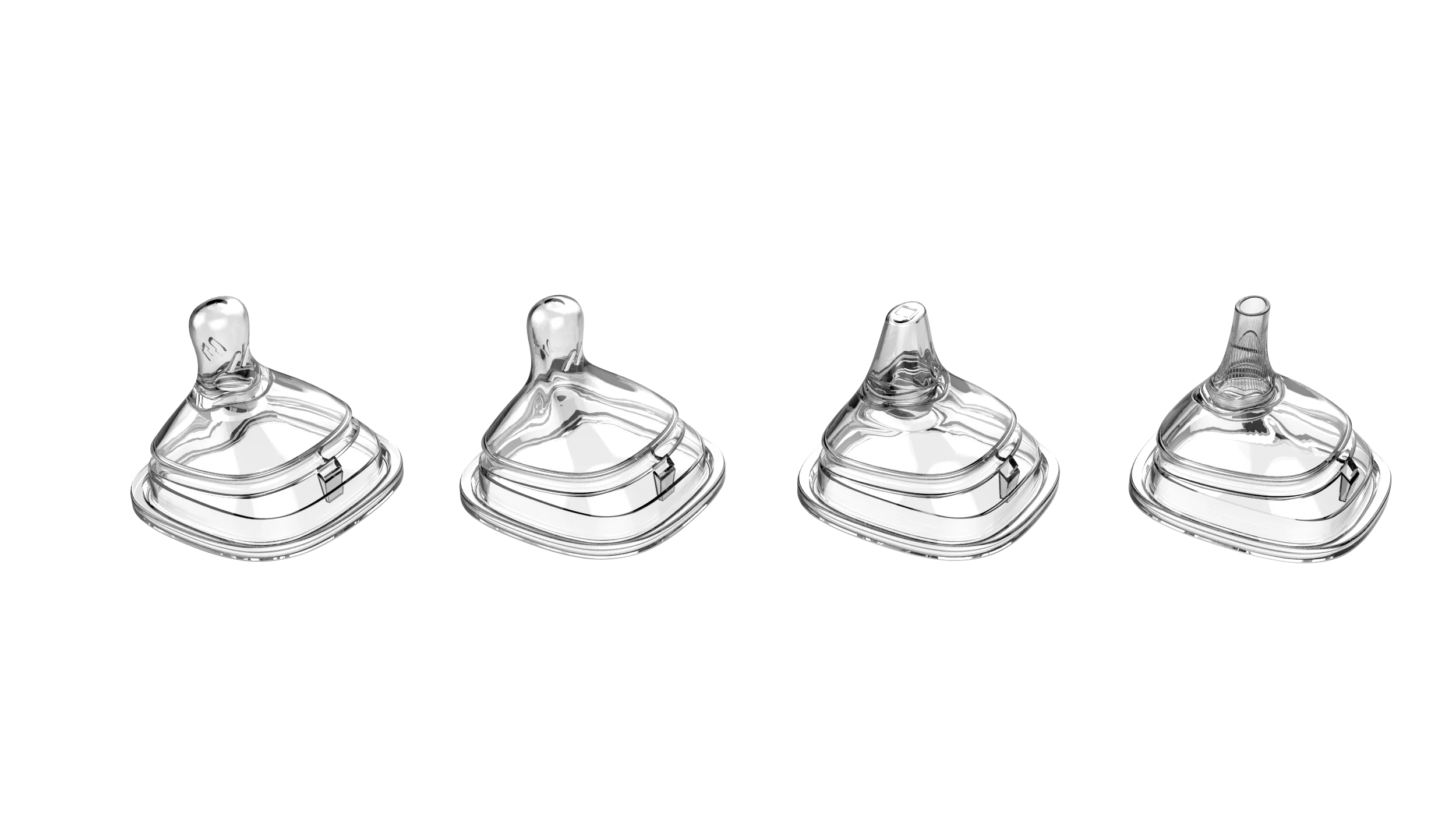 new design baby feeding bottle nipple Square pacifier