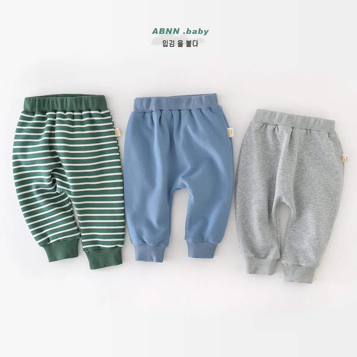 2024 Spring Autumn Baby Boys Pants Cotton Cartoon Loose Infant Boys Sports Pants Cusual Toddler Boys Jogger Pants