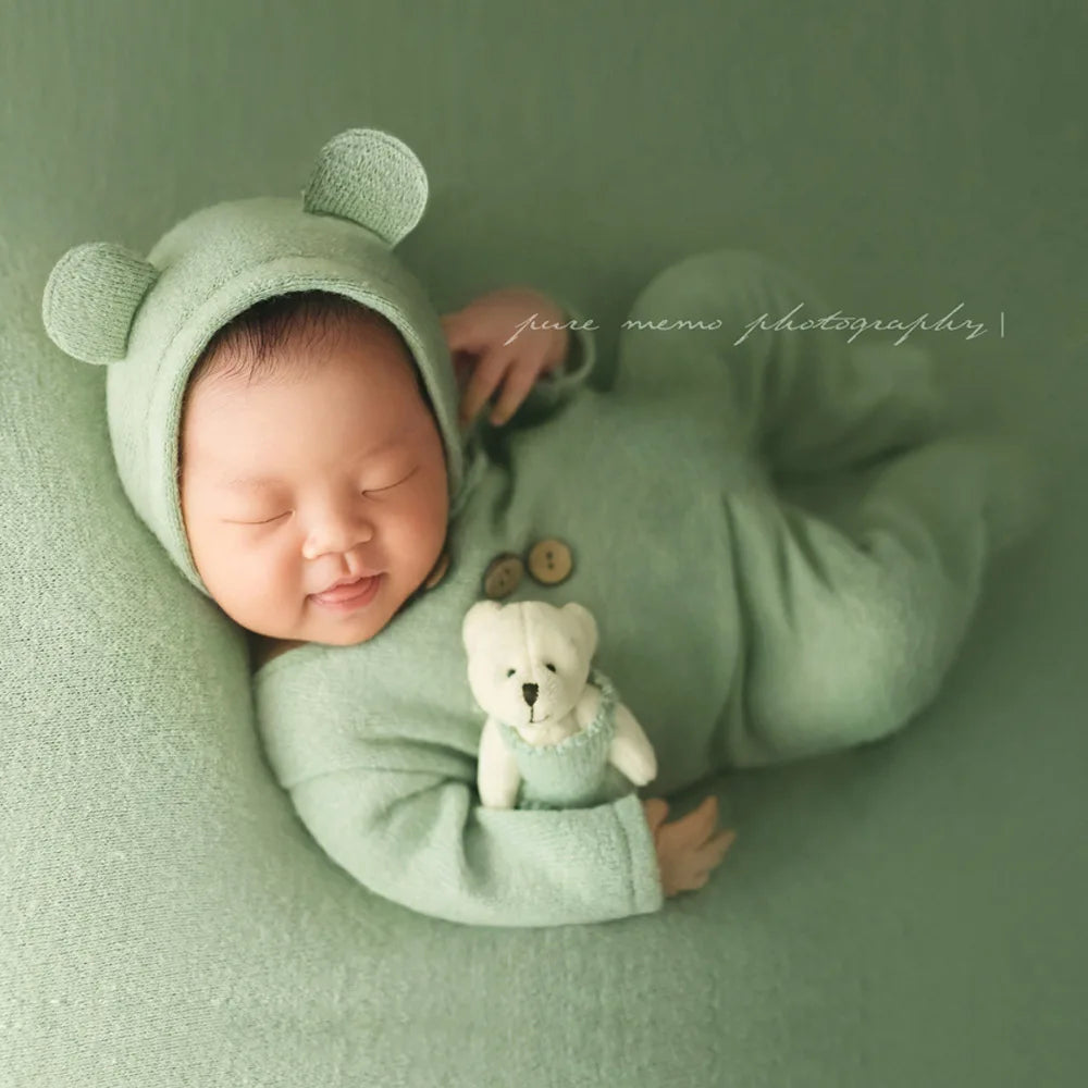 Baby Cotton Knitted Set Clothing Props For Photography Newborn