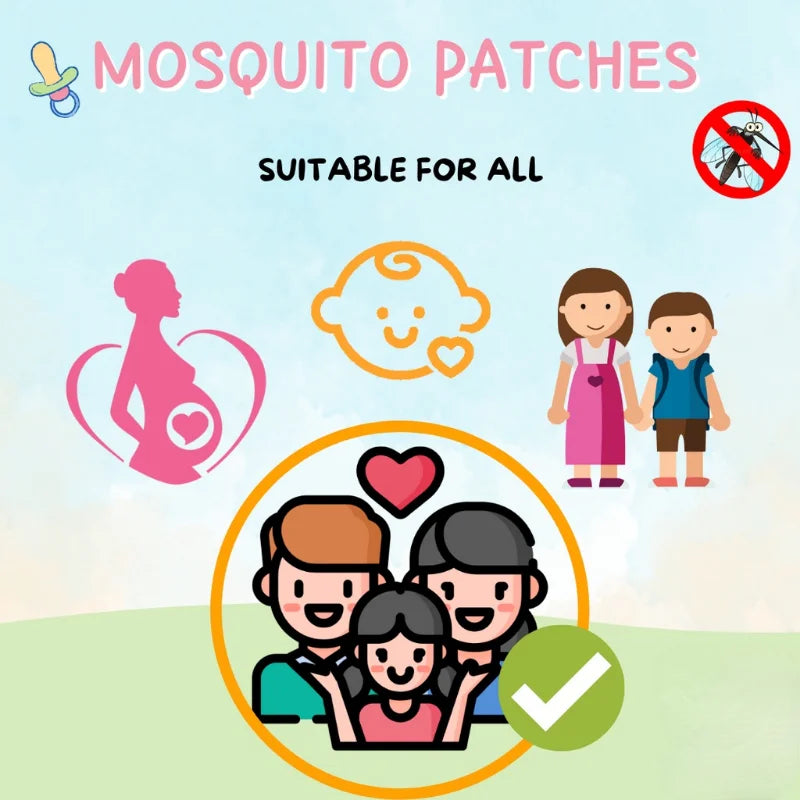 6/36/60/120PCS Anti Mosquito Repellent Patches