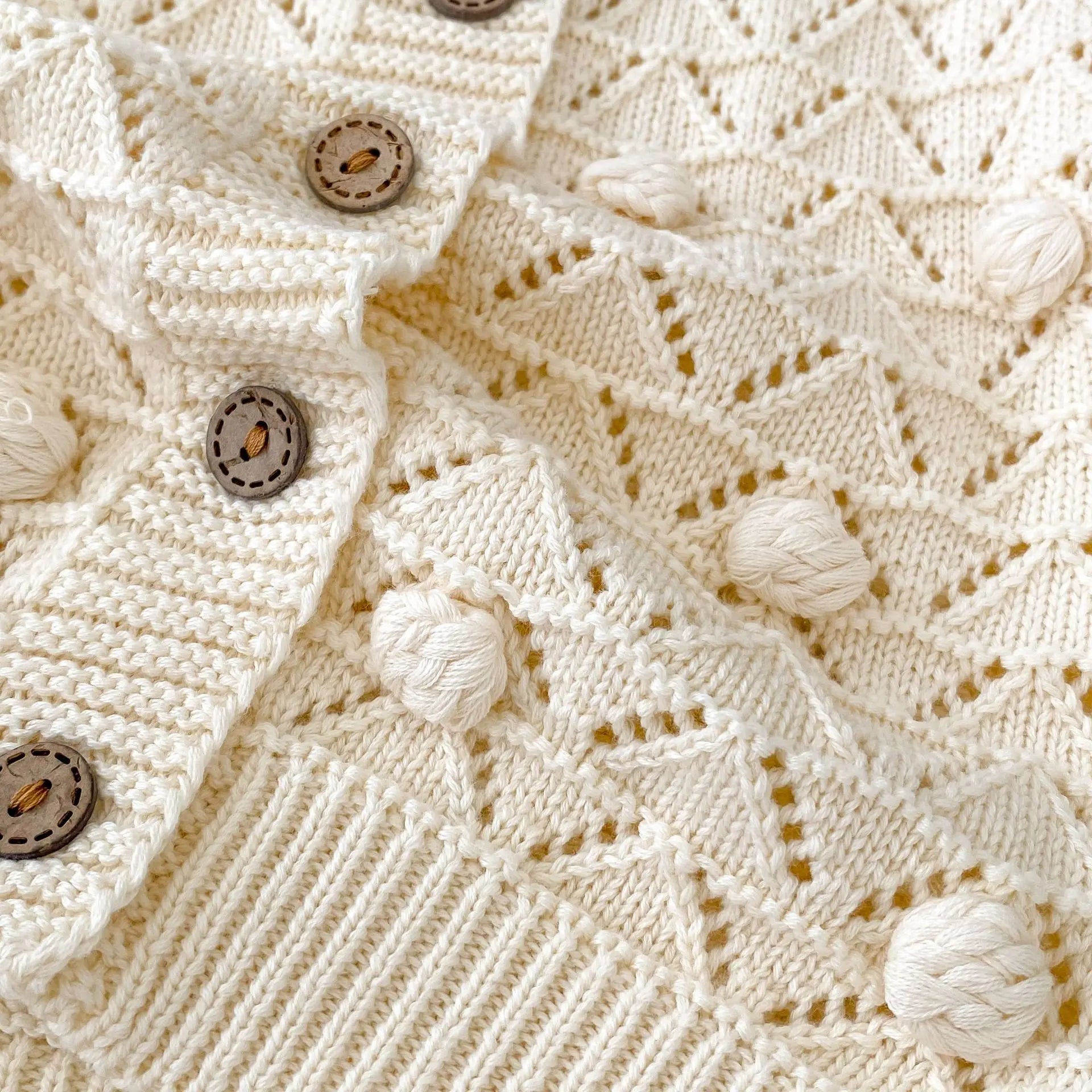 Knitted Cardigan Handmade Sweater